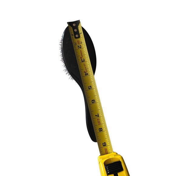 Denman D81M Style and Shine Brush Bristles Plastic Handle Black Detangle UK NEW - Picture 6 of 6